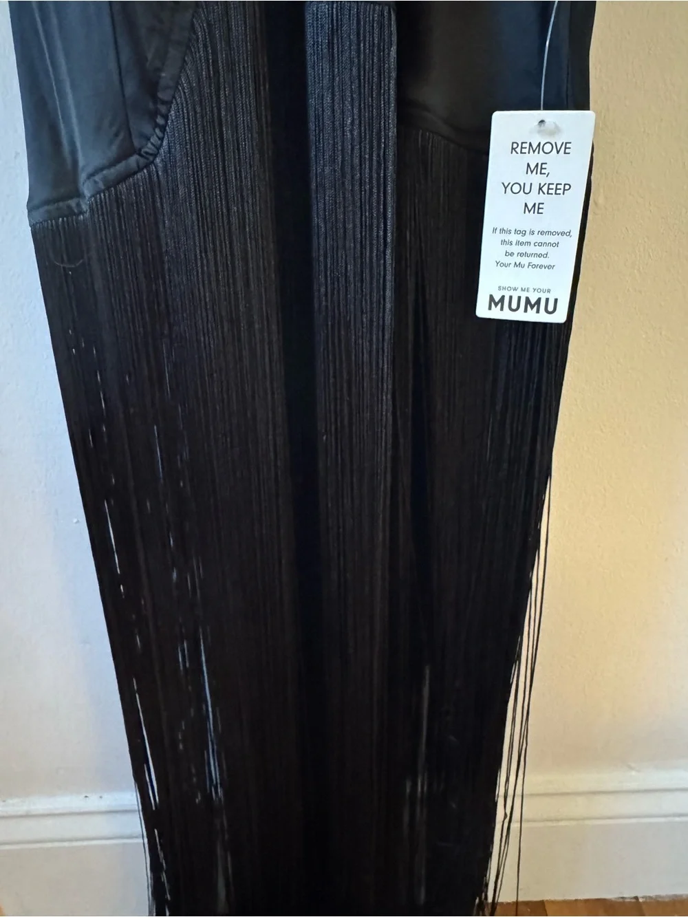 NWT Show Me Your Mumu Jasmine Fringe Maxi Dress - Picture 4 of 5